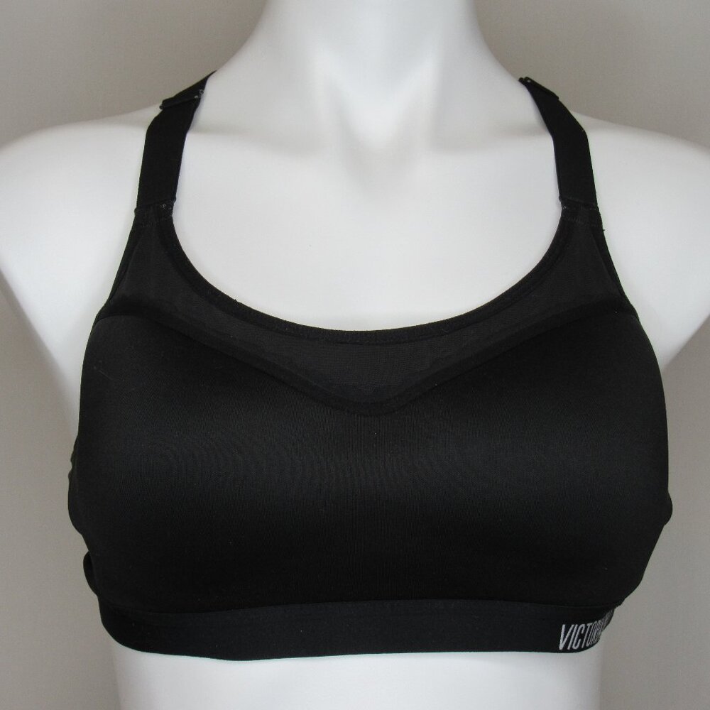 Victoria's Secret Sport Black INCREDIBLE LIGHTWEIGHT MAX Sport Bra 36B
